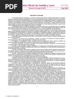 Curriculum Bachillerato Biología LOMCE, Castilla y León