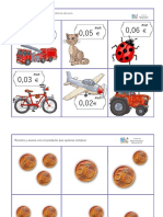 Juego Dinero Euros Menos de 10 Centimos