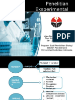 Penelitian Eksperimental