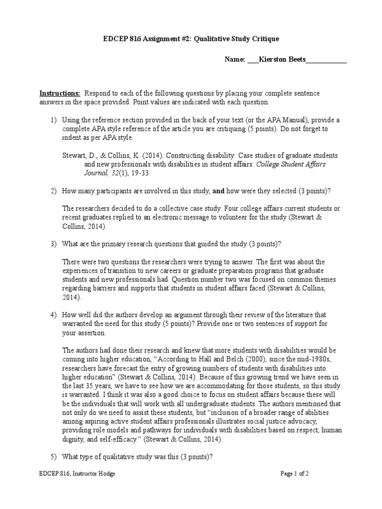 Summary critique essay examples picture