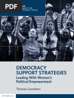 Democracy Support Strategies