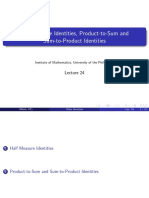 A24 - Half Measure Sum Product Identities - Sem1 - 1314 PDF