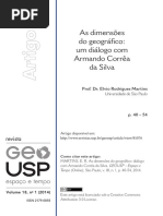 ELVIO Martins - As Dimensões Do Geográfico