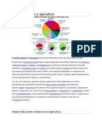 Cambio Climático y Agricultura