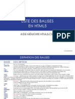 4-Html5 Liste Balises