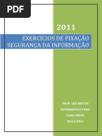 Exercícios de Fixação Segurança Da Informação