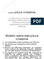 1.1 Estructura Cristalina