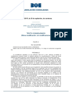 Ley 37-2015, de 29 de Septiembre, de Carreteras.