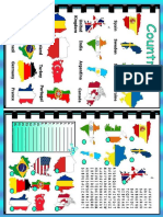 Countries Word Search PDF
