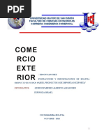 Trabajo Comercio Exterior