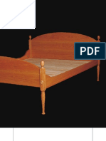 Woodworking plans - Shaker Bed