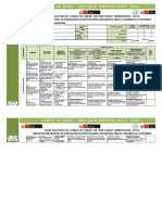 Matriz Linea de Base Enfoque Ambiental 2015