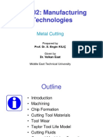 Mech202 - 2015-16 Fall - l08 - Metal Cutting