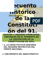 Cambios de La Constitución Del 91 Colombia