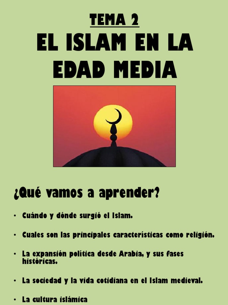 El Islam en la Edad Media: Resumen | PDF | la meca | Mahoma