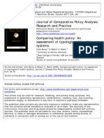 Journal of Comparative Policy Analysis: Research and Practice