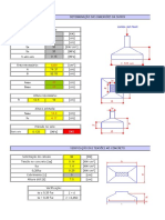 Dimensionamento de Sapatas