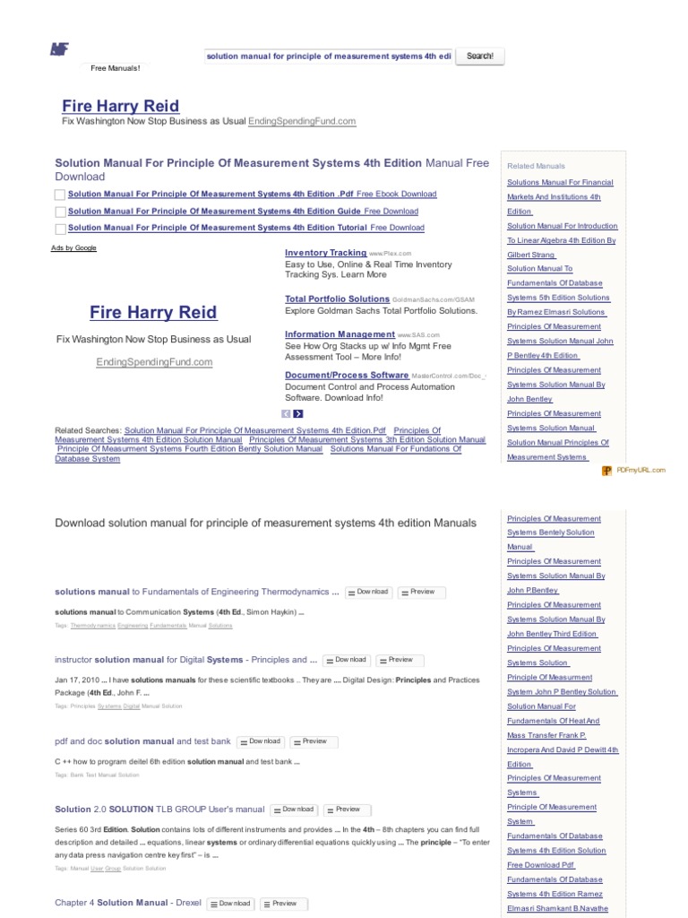 PRINCIPLES OF MEASUREMENT SYSTEMS 4TH EDITION SOLUTION MANUAL PDF intelligence overview