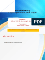 Etiopathogenesis of Nasal Polyps: Journal Reading