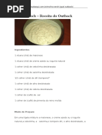 Molho Ranch. Outback