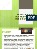 Transformacion Del Medio Atraves Del Diseño