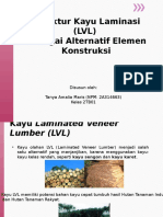 Struktur Kayu Laminated Veneer Lumber (LVL)