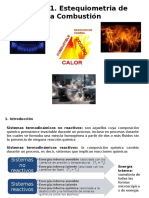 Estequiometria de La Combustion