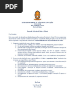 Exame de Didáctica de Física I 2015