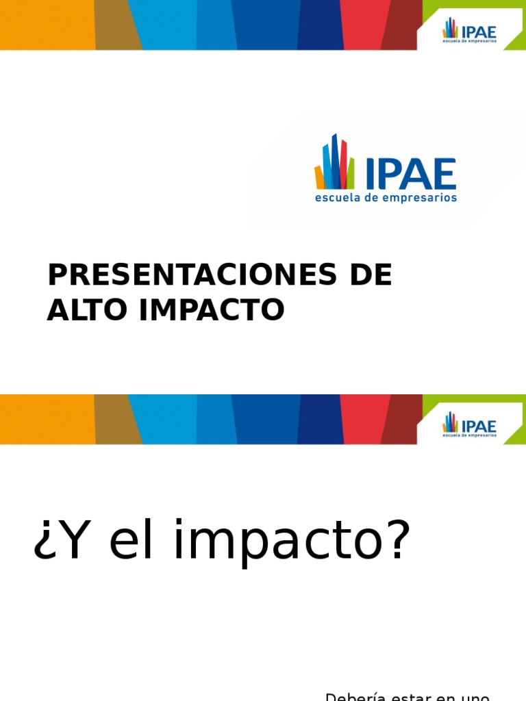Presentaciones de Alto Impacto | PDF | Microsoft PowerPoint