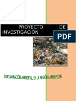 Contaminacion en Chiclayo