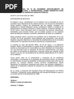 DECRET0 291 - 1983