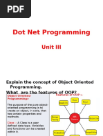 Dot Net Programming Unit III