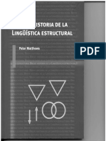 Breve Historia de La Linguistica Estructural, Petter Matthews