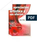 Acha Juan - La Apreciacion Artistica Y Sus Efectos.doc