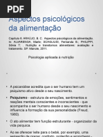 Aspectos Psicológicos Da Alimentação