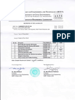 Sieve Analysis of Meghna River Sand