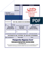 Procedimiento Uso Del Arnes de Seguridad