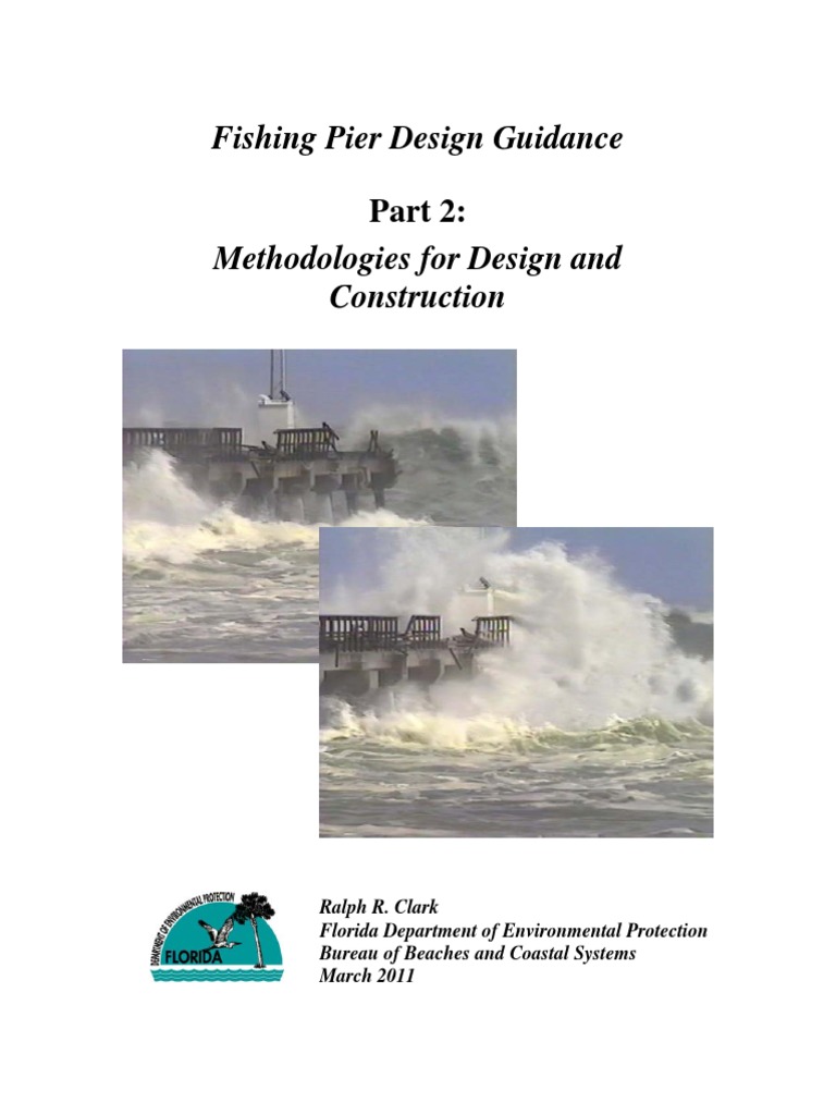 Fishing Pier Design Guidance PDF, PDF, Storm Surge
