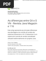 As Diferenças Entre Git e SVN - Revista Java Magazine 116