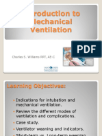 Introduction To Mechanical Ventilation PDF