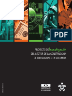 Proyecto de Investigación Del Sector de La Construcción de Edificaciones en Colombia
