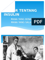 Rumor Tentang Insulin