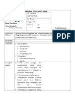 Spo Pemberian Anestesi Lokal