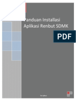 01 - Panduan Installasi Aplikasi RENBUT SDMK (Update 20-10-2015)