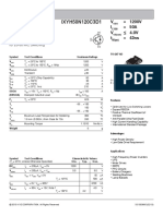 Ixyh50N120C3D1: V 1200V I 50A V T 43Ns 1200V XPT Igbt Genx3 W/ Diode