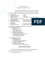 Data Analisis Swot Pok I Sapi