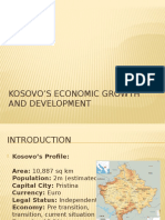 Kosovo'S Economic Growth and Development