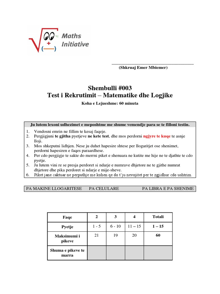 Testi 3 | PDF