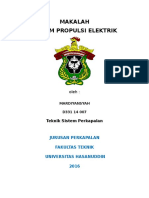 Makalah Sistem Propulsi Elektrik