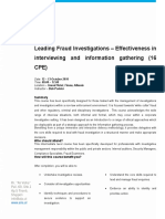 Leading Fraud Investigations - Effectiveness in Interviewing and Information Gathering (16 Cpe)